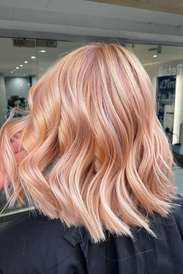 Strawberry Blonde Hair Color, Rose Gold Strawberry Blonde
